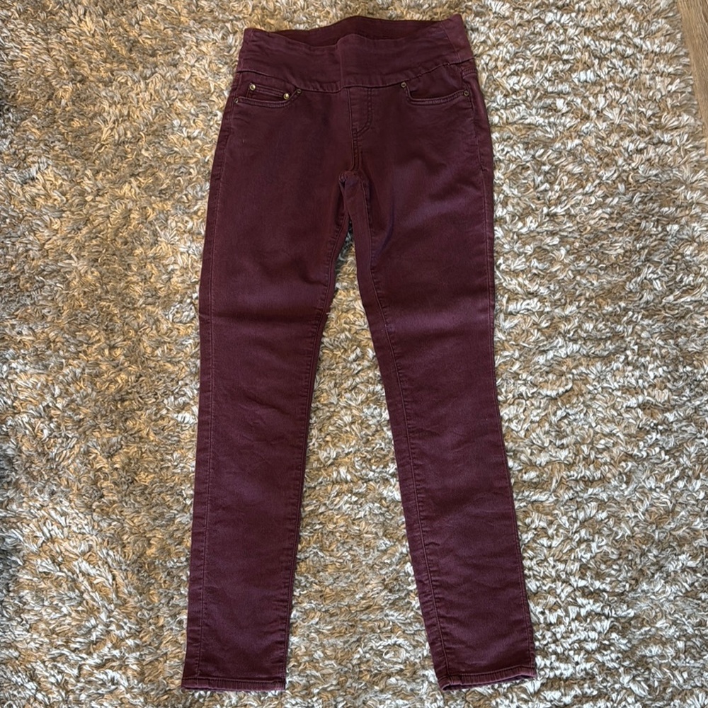 Jag Jeans maroon Skinny Denim